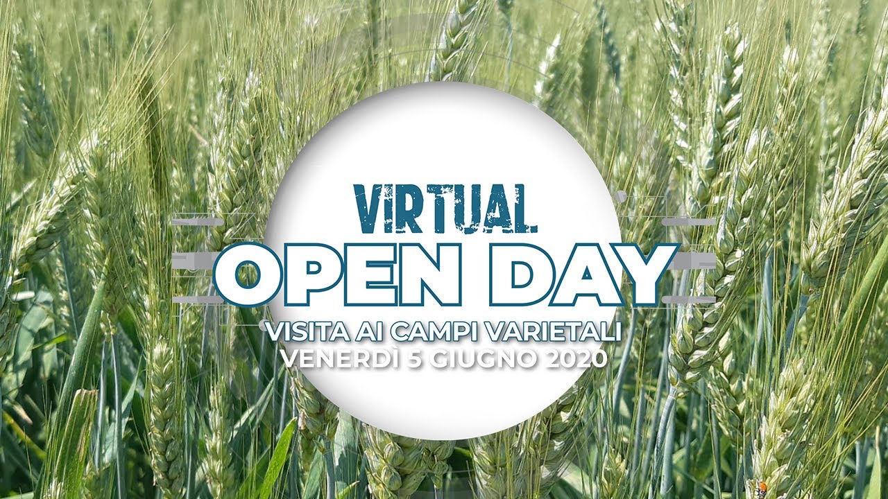 VIRTUAL OPEN DAY - 5 giugno 2020 - Presentazione dei campi varietali di Racconigi