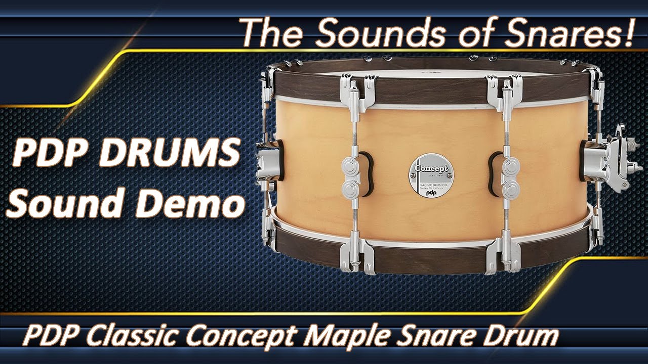 PDP Classic Concept Snare Sound Clip and Wire Upgrade!