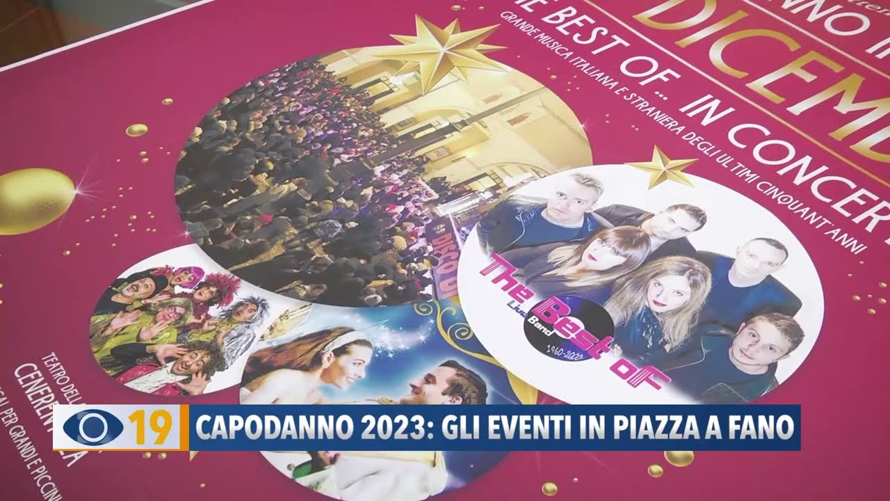 Capodanno 2023: gli eventi in piazza a Fano
