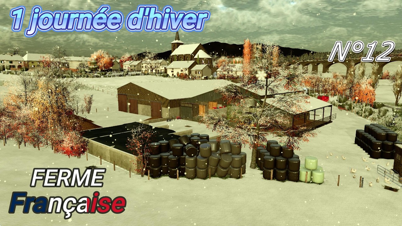 1 JOURNEE à la FERME et épandage de fumier / TERRALIFE 🌽