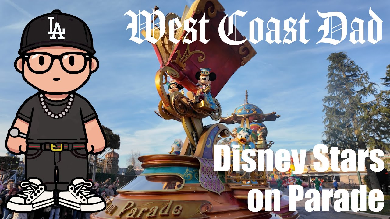 🌟 Disney Stars on Parade – Full 4K VIP View | Disneyland Paris Parade 🎭