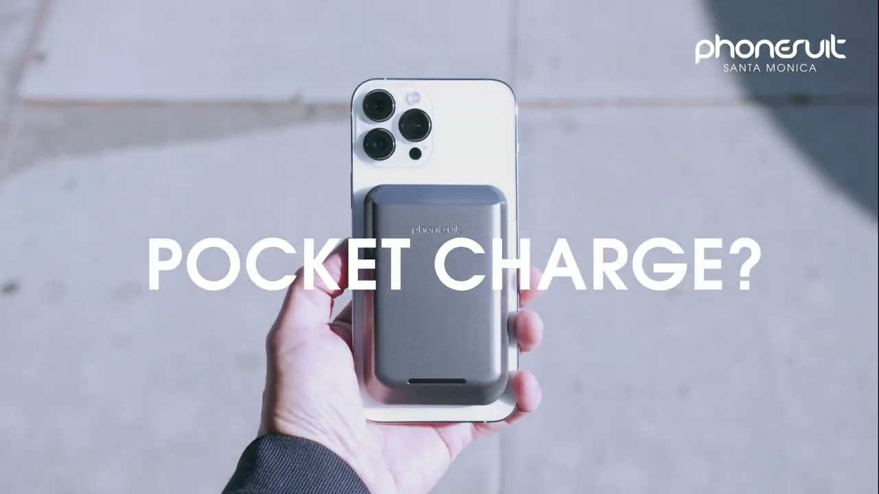Elite Mag | MagSafe Magnetic Wireless Battery Pack Pocket Charger for iPhone