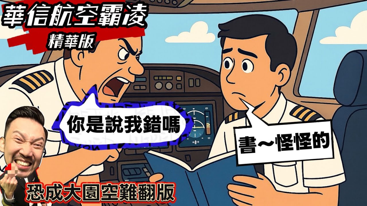 精華版｜大園空難翻版。華信航空機艙霸凌無極限..拿乘客性命陪葬