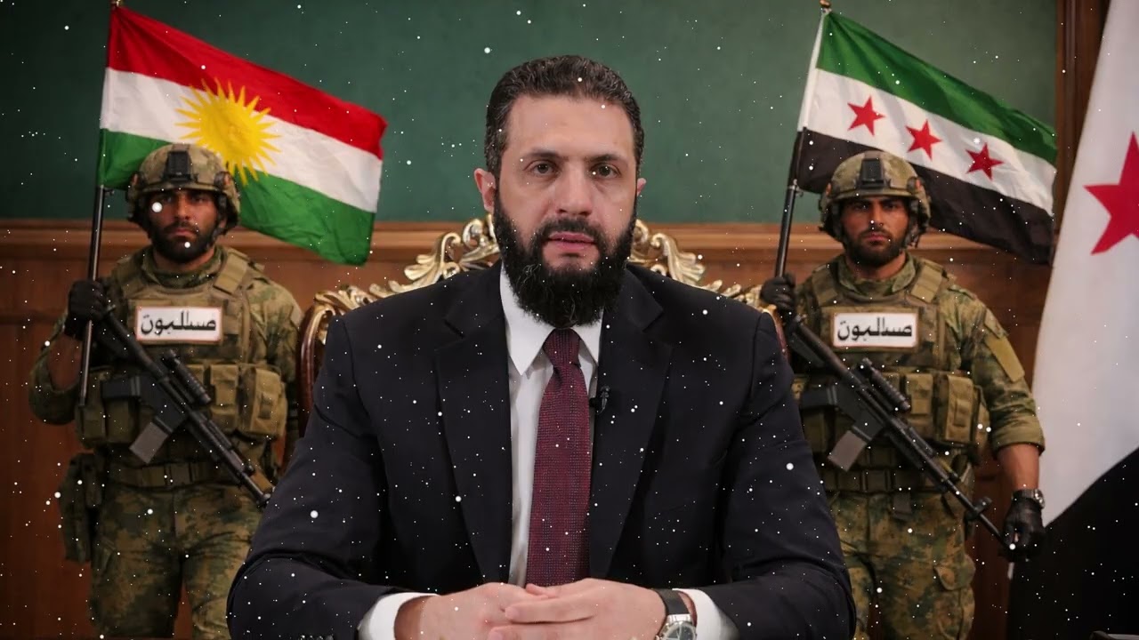 فيديو جديد لرائيس السوري الشرع يخاطب الاكراد باللغة الكردية