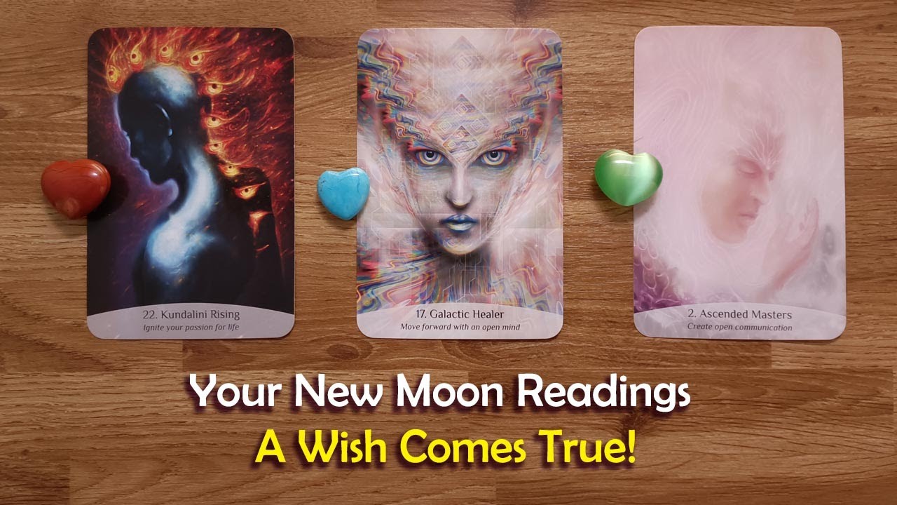 Your New Moon Readings 🌒🌓🌕🌗🌘 Which of Your Wishes Are Coming True!