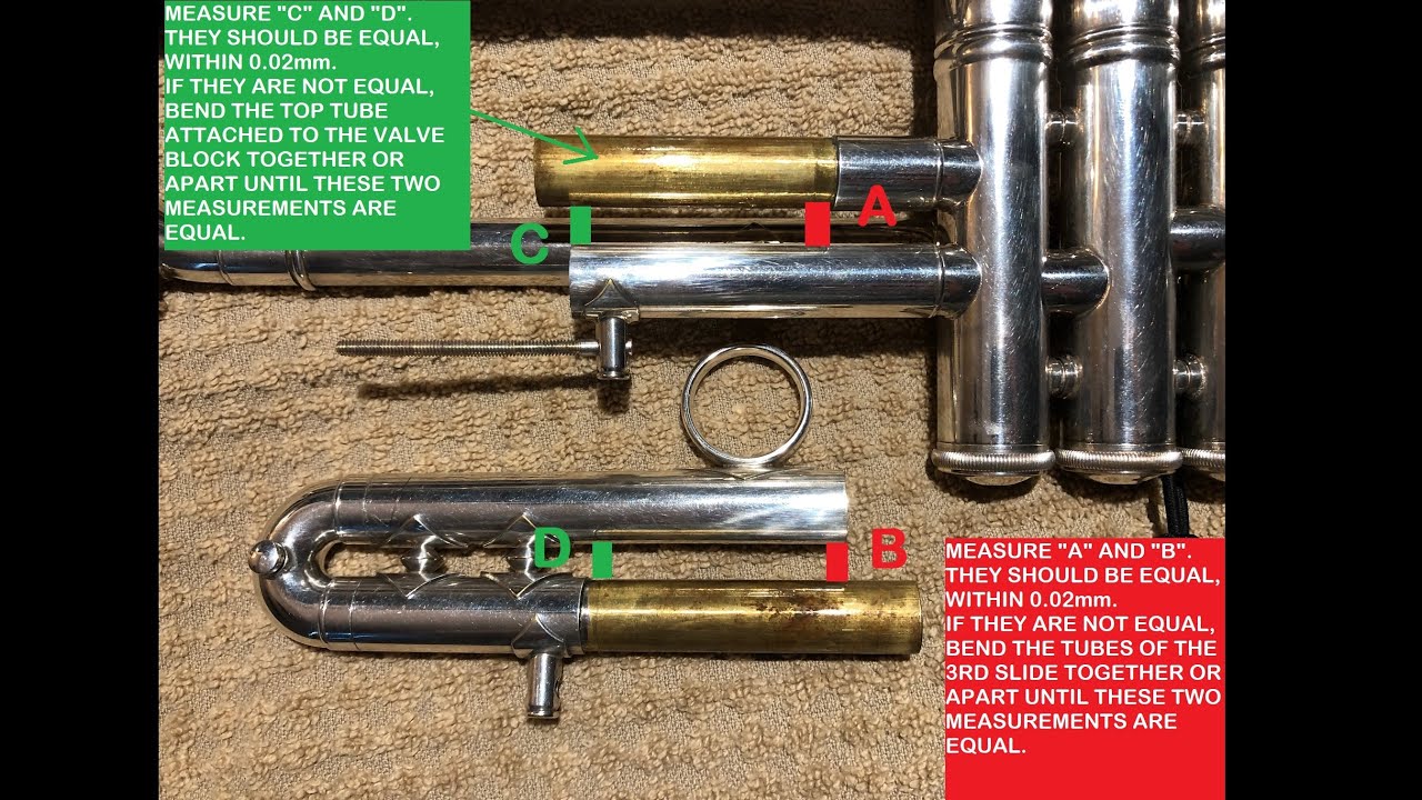 How to align your trumpet slides
