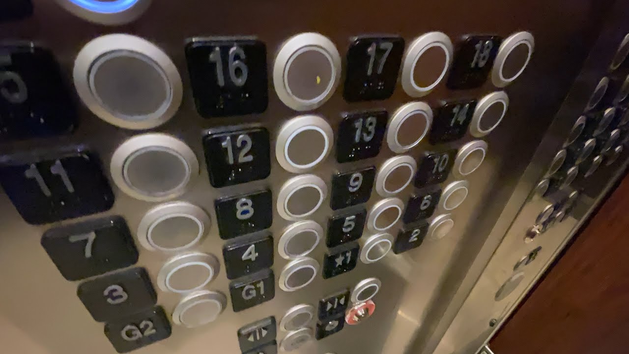 Elevators at Embassy Suites DT Houston