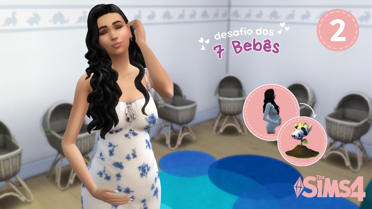 TENTANDO PAGAR A CONTA e... ENTROU EM TRABALHO DE PARTO?- Desafio dos 7 BEBÊS | The Sims 4: Gameplay
