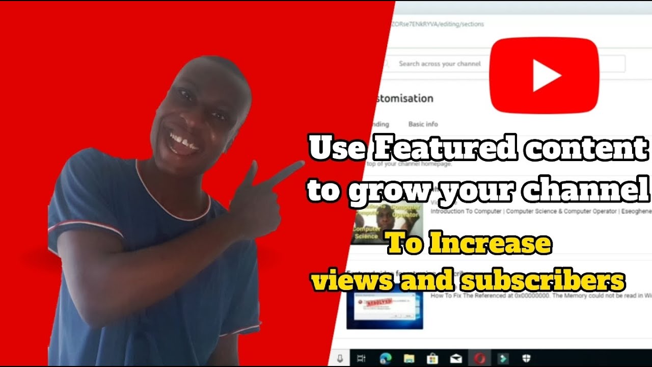 Using Featured Content on YouTube 2023