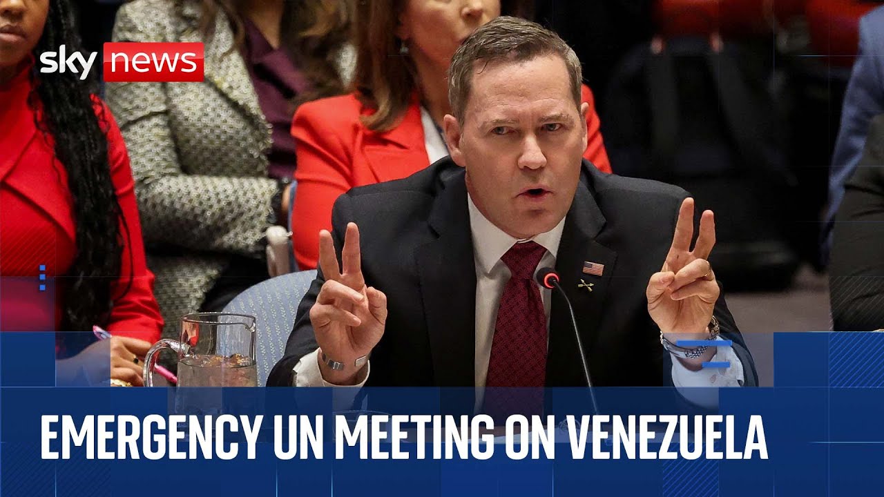 Emergency UN Security Council meeting on Venezuela | Watch in full