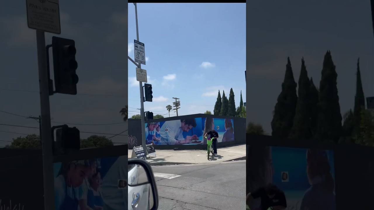 A few road closures but business as usual in LA. June 8, 2025.