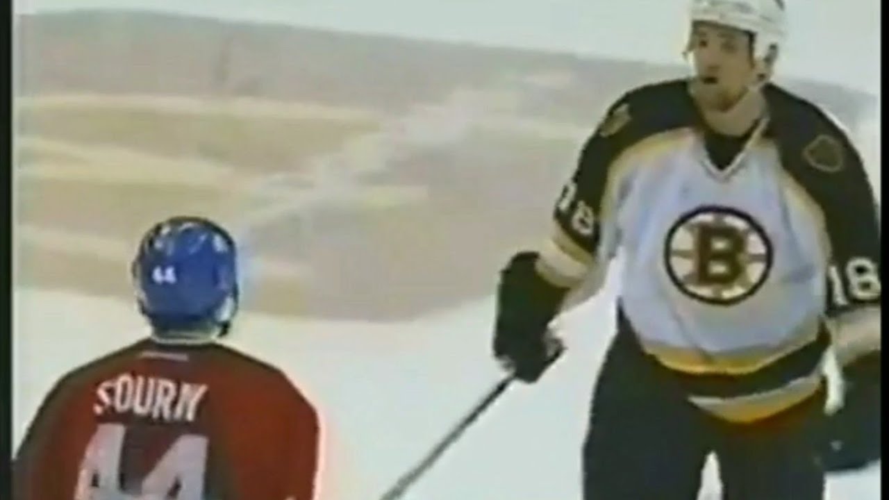Canadiens - Bruins g1 rough stuff 4/18/02