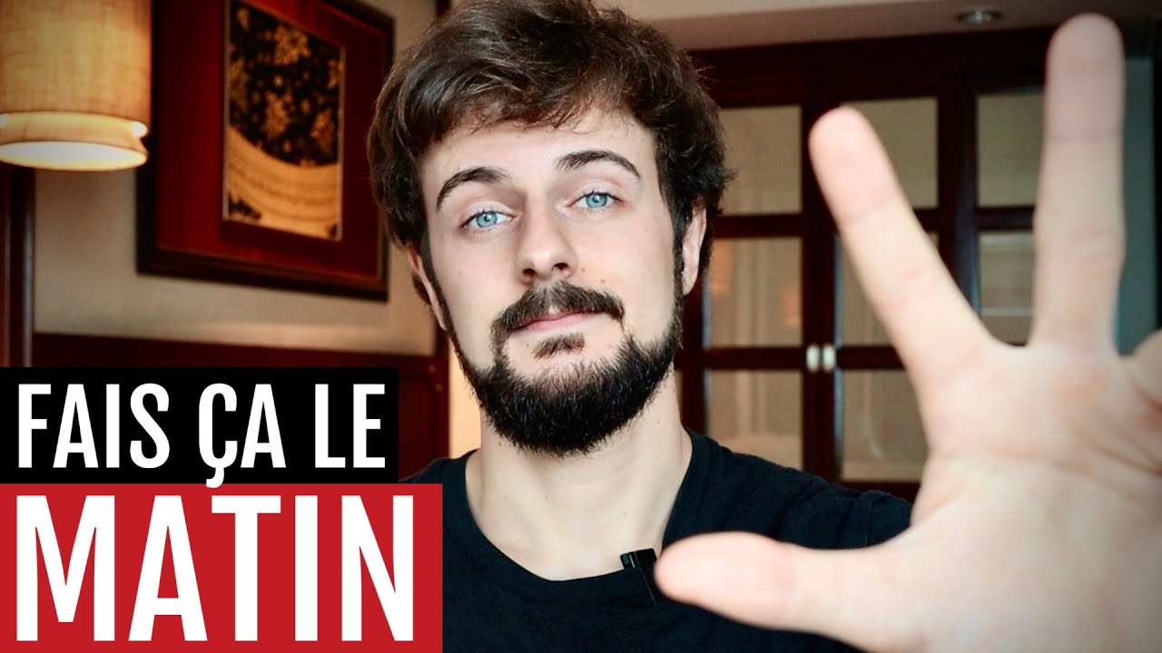 3 choses à faire le matin pour être plus heureux