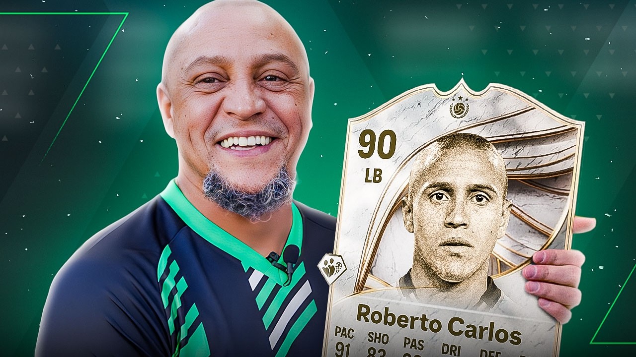 Roberto Carlos Reacts to his FC 26 Icon Stats!