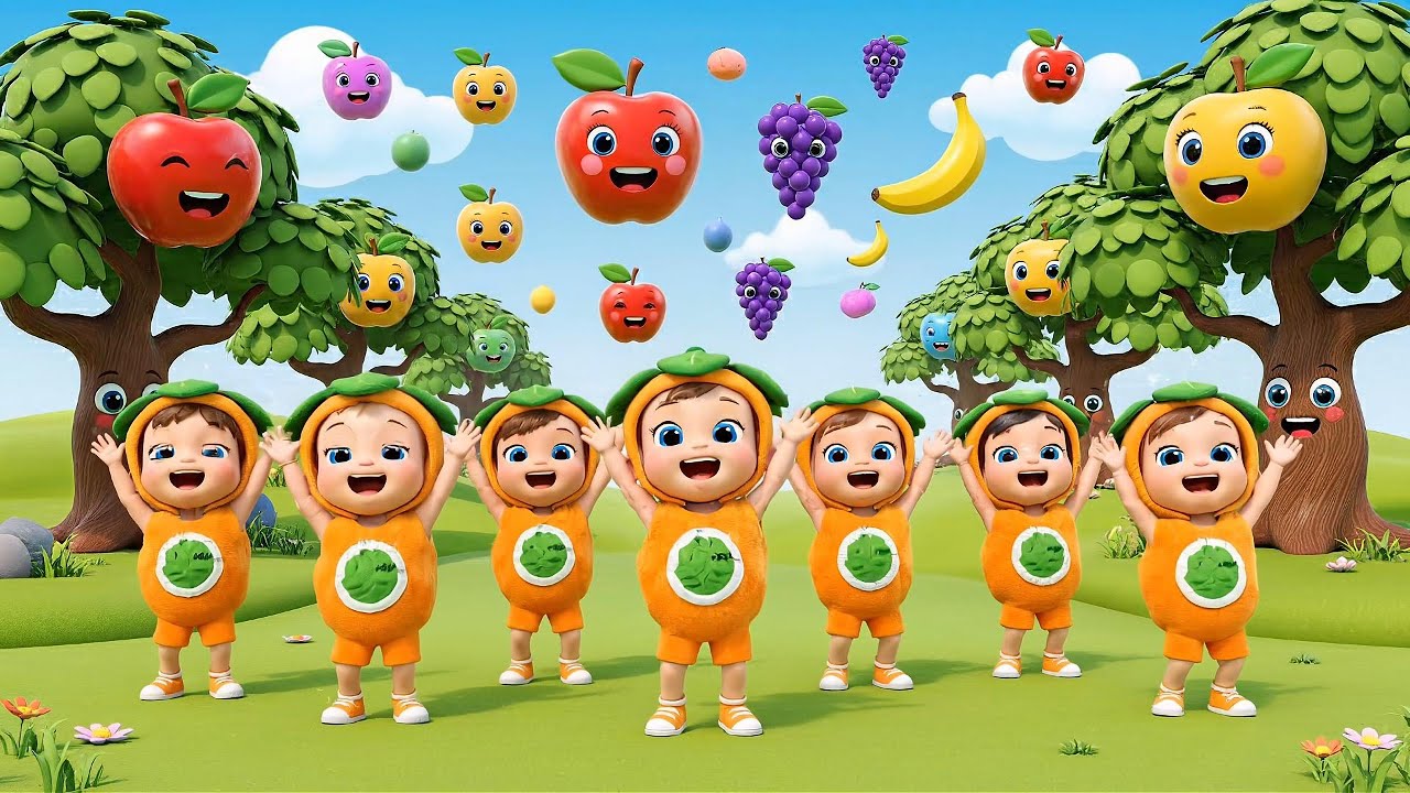 🌈 Funny ChaChaLuTV | Happy Kids Nursery Rhymes