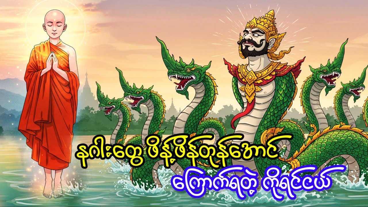 နဂါးတွေ ဖိန့်ဖိန့်တုန်အောင်ကြောက်ရတဲ့ ကိုရင်ငယ်