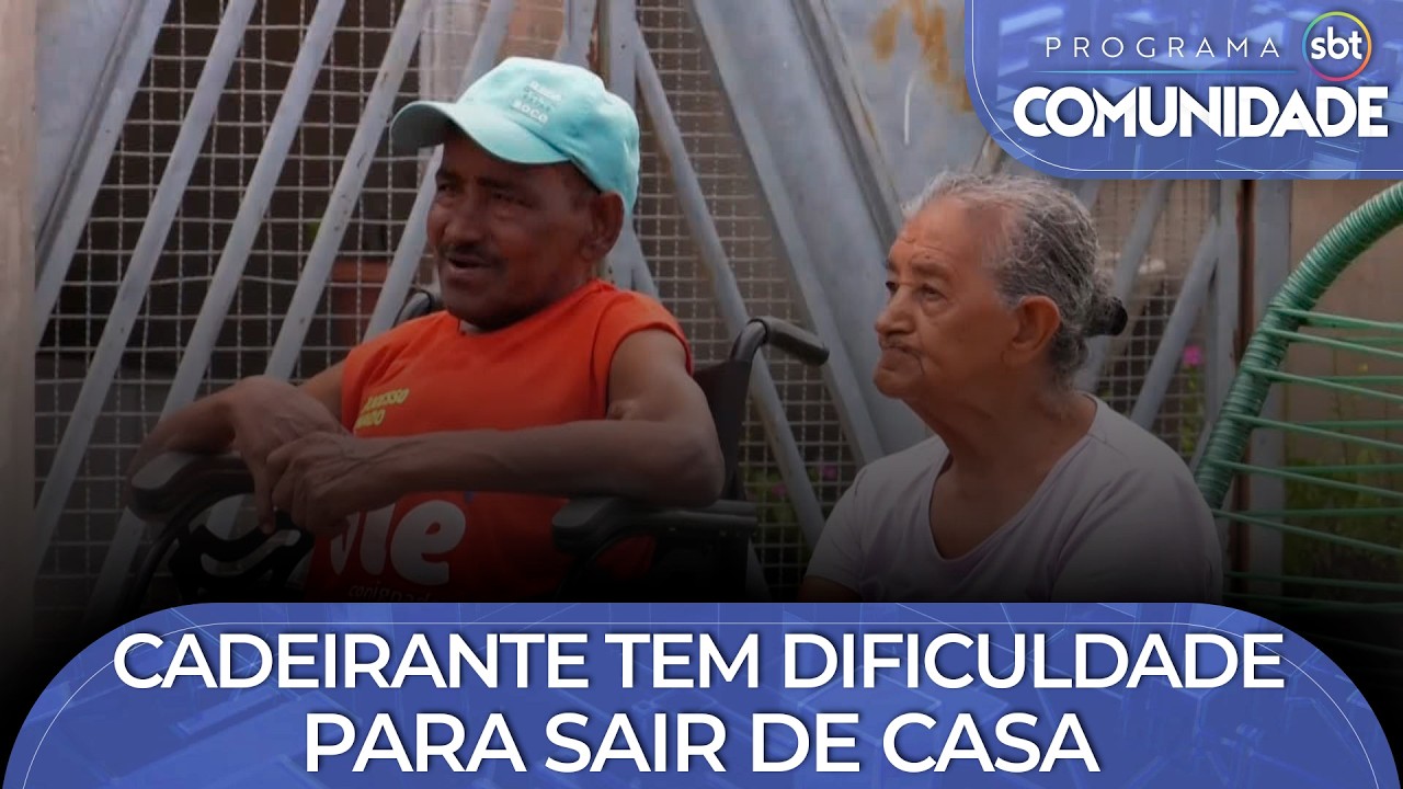 Bairro Novo Horizonte: Cadeirante tem dificuldade para sair de casa