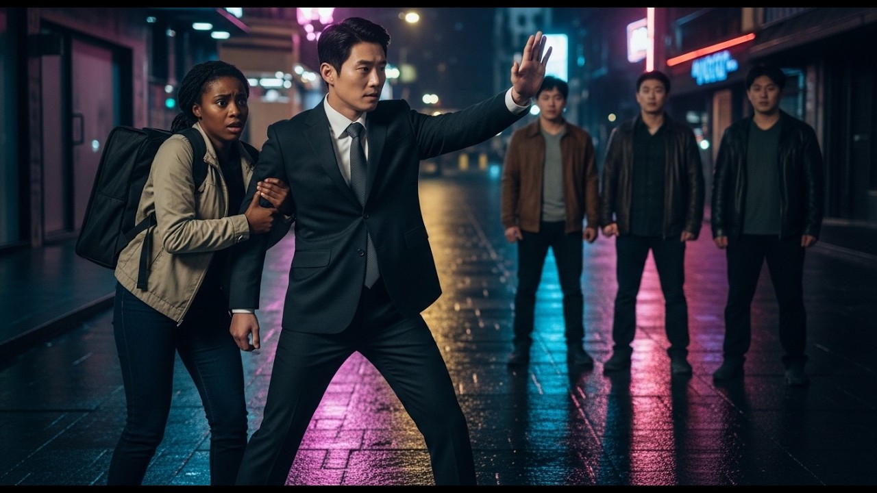 Delivery Girl Humiliated by a Stalker. Korean Mafia Boss: 