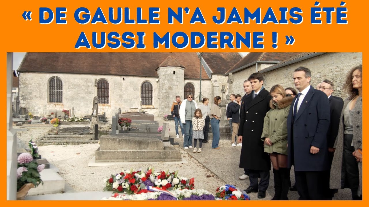 Hommage au g&eacute;n&eacute;ral de Gaulle &agrave; Colombey - 2025