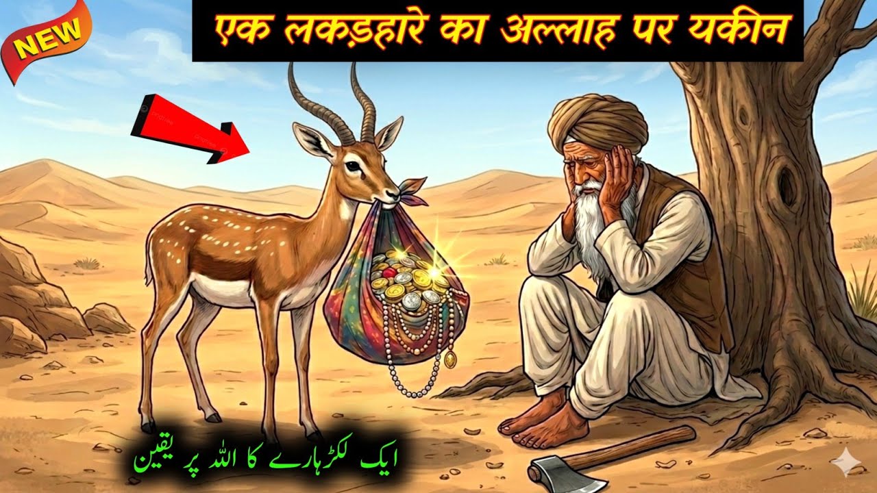 अल्लाह की मदद कैसे आती है? | एक ग़रीब बूढ़े लकड़हारे की दुख भरी दास्तान | Emotional Islamic Story