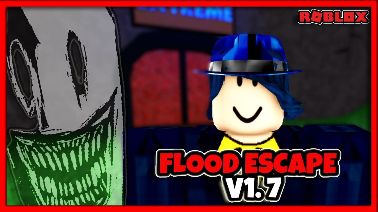 FLOOD ESCAPE V1.7 : The Water is Rising. The Doors are Locked | Roblox | Gameplay Walkthrough