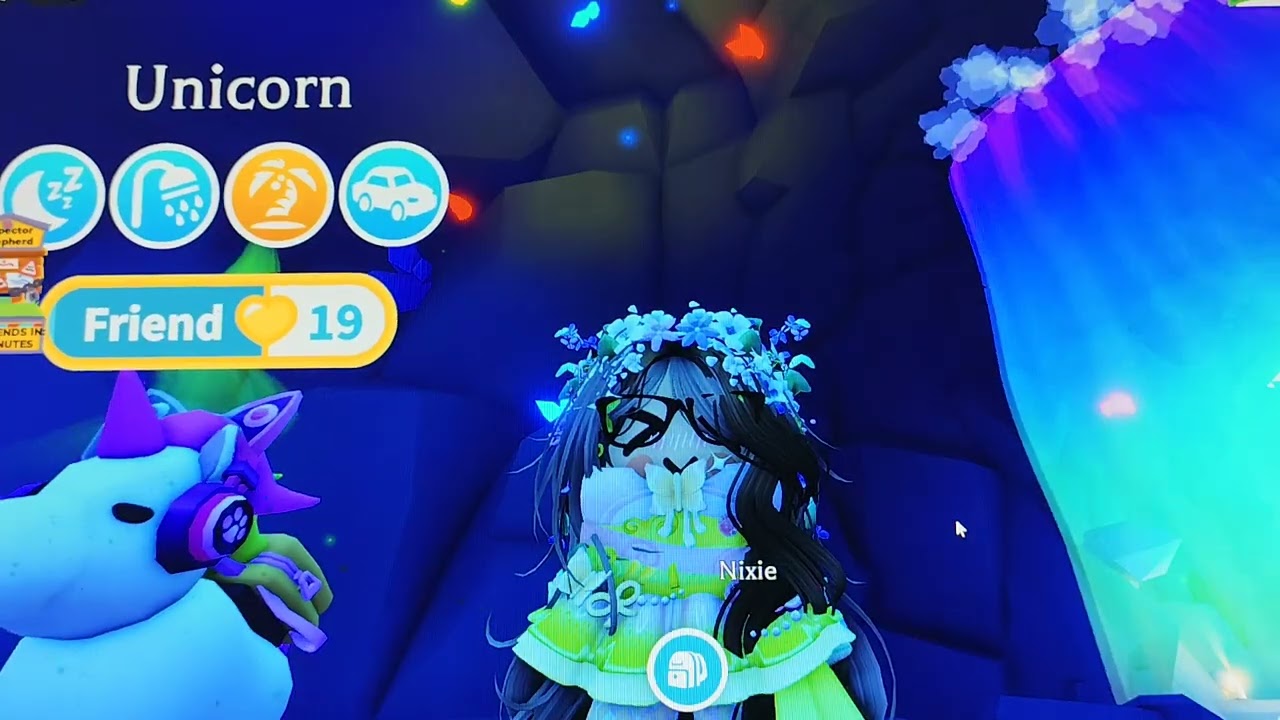 Udělejte se mnou neon Moon Rabbit v Adopt me 🐇🐇🐇🐇