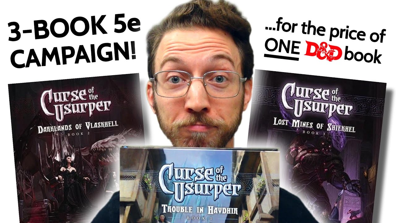 Incredible VALUE for DMs: New 3-Book 5e Campaign!