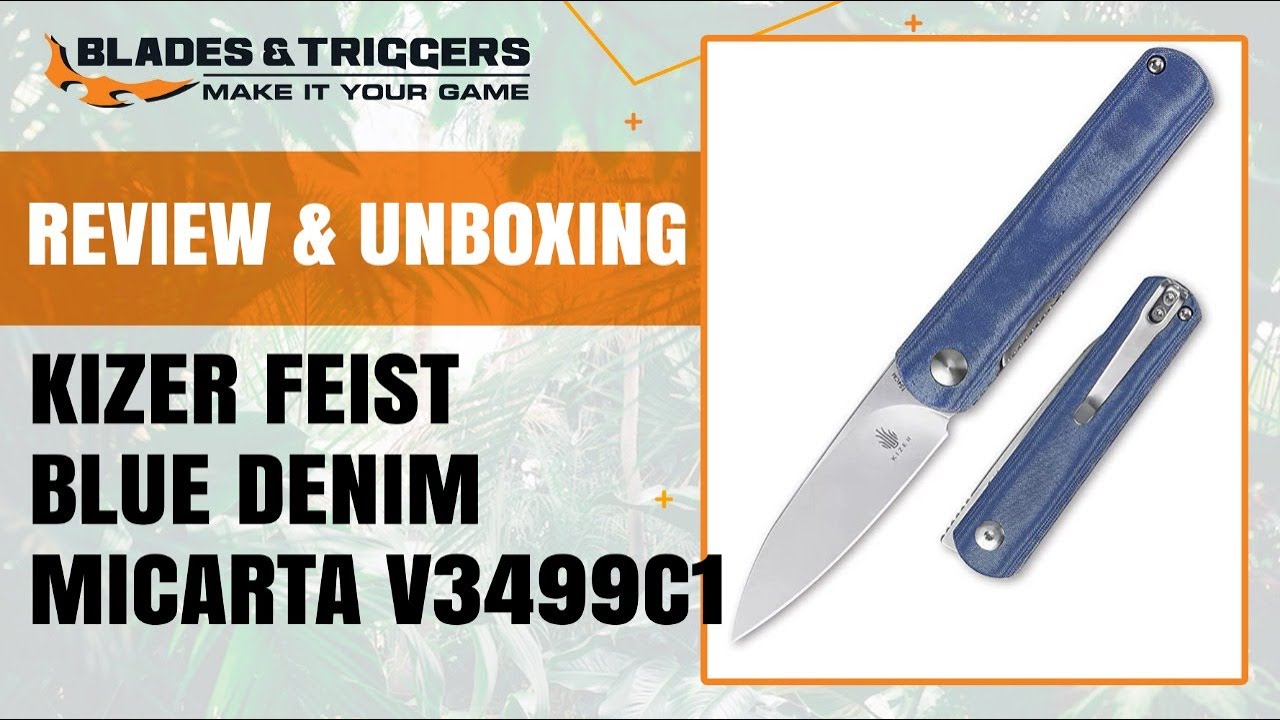 Kizer Feist Denim Unboxing & Review