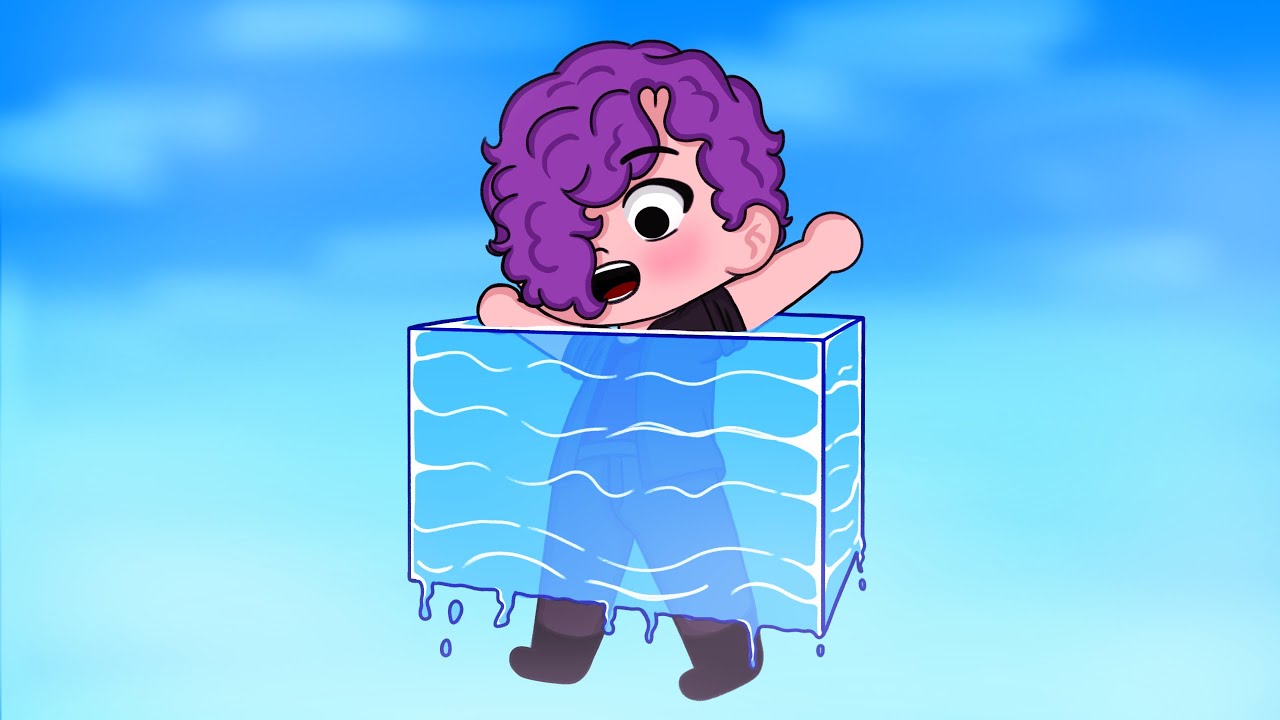 ZEREI MINECRAFT COM TUDO SENDO FEITO de LIQUIDO