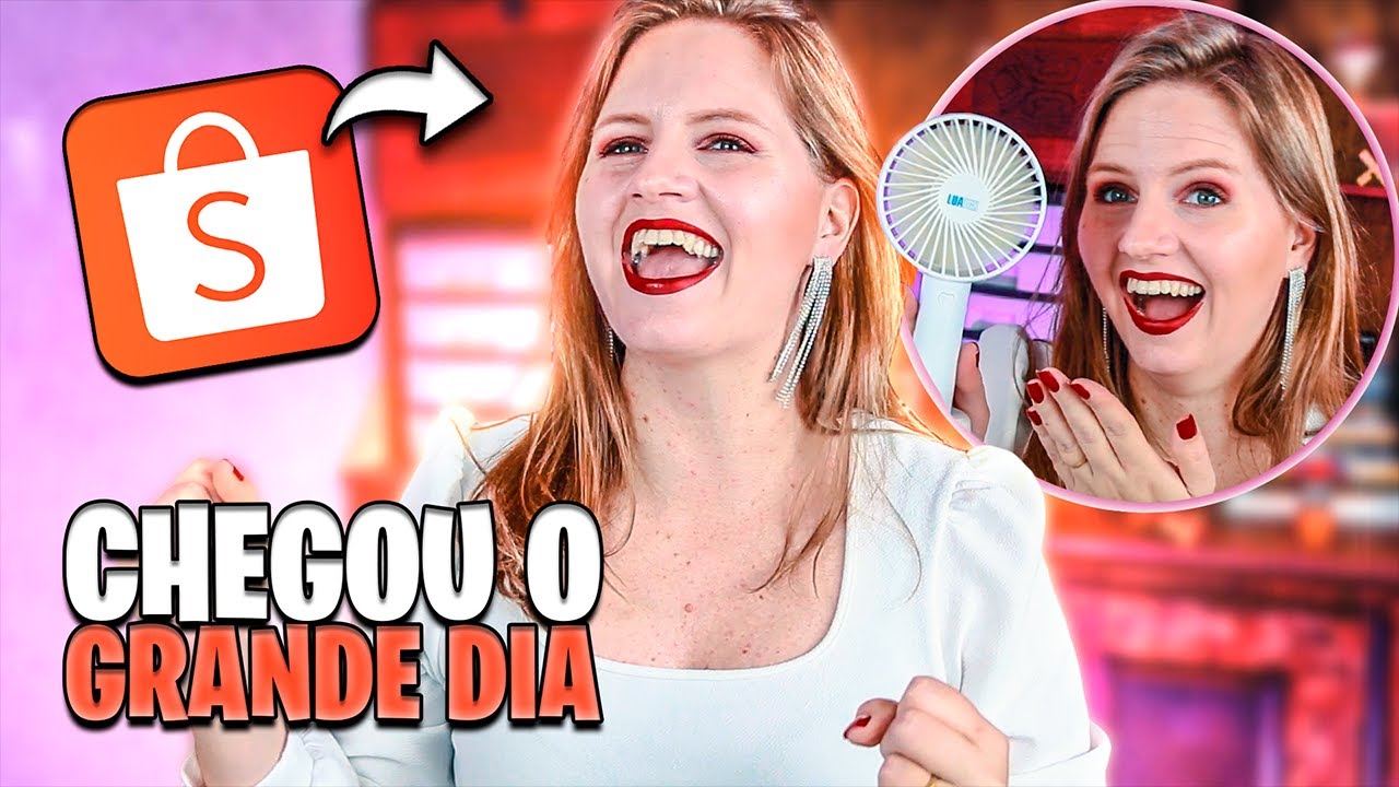 MINHA PRIMEIRA COMPRA NA SHOPEE! FINALMENTE!!