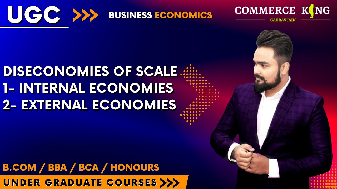 #26, Diseconomies of scale - Internal and external | ugc | bcom | bba | ba | bca | honours |