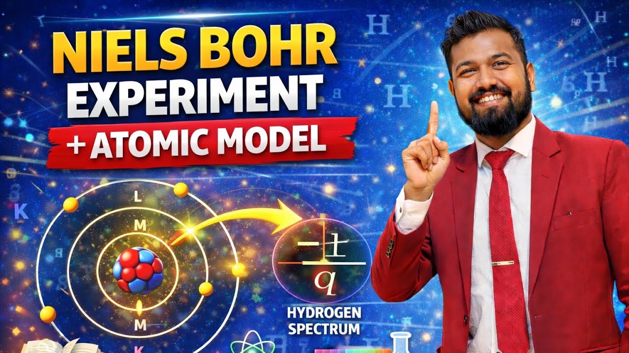 🌟 Niels Bohr Experiment (Bohr’s Atomic Model)