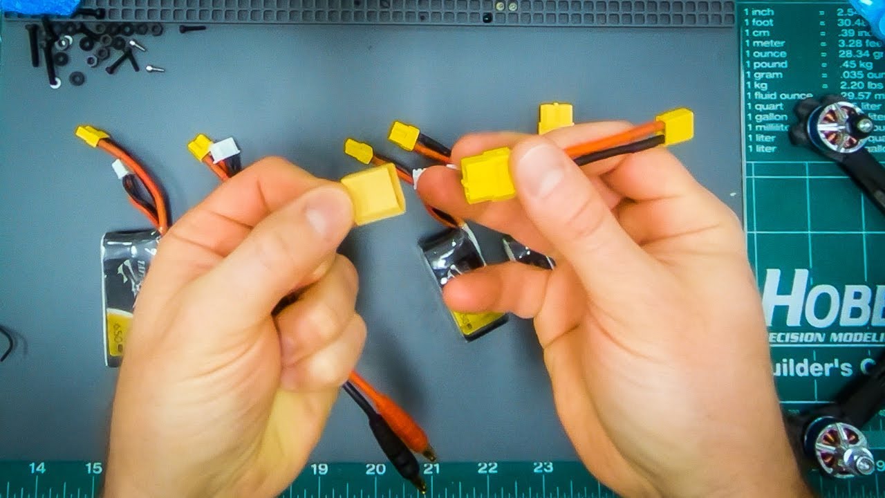 Making An XT60 to XT30 Adapter