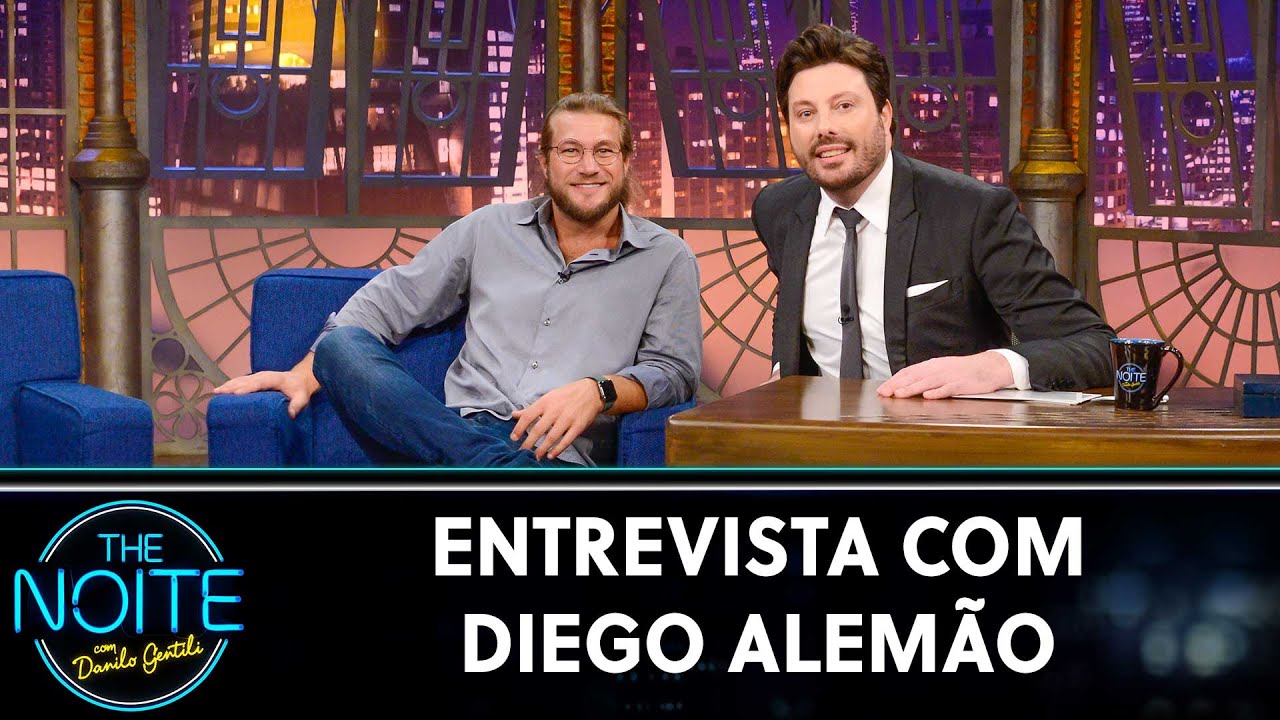 Entrevista com Diego Alemão | The Noite (19/01/22)
