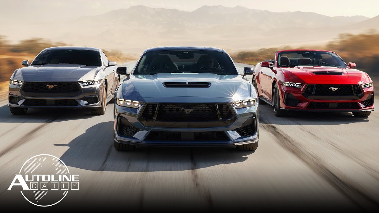 Mustang Gets New Looks & New Engines; Tesla Scraps German Battery Plans - Autoline Daily 3406
