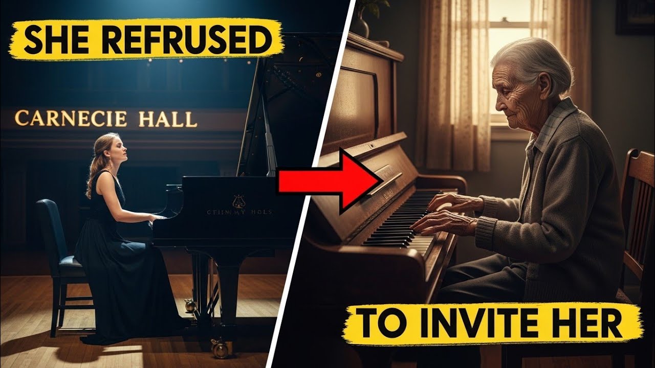 Pianist Refuses to Invite Grandma, Then Discovers Her Sacrifice