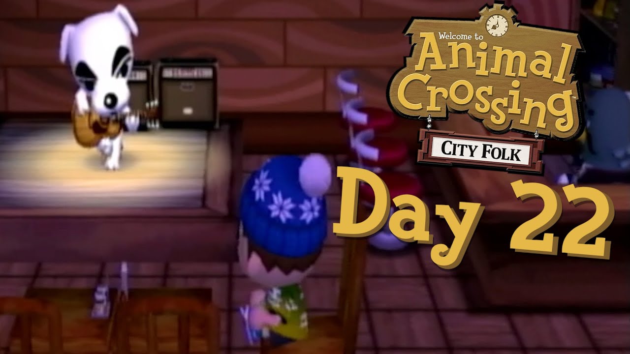 Animal Crossing City Folk - Day 22