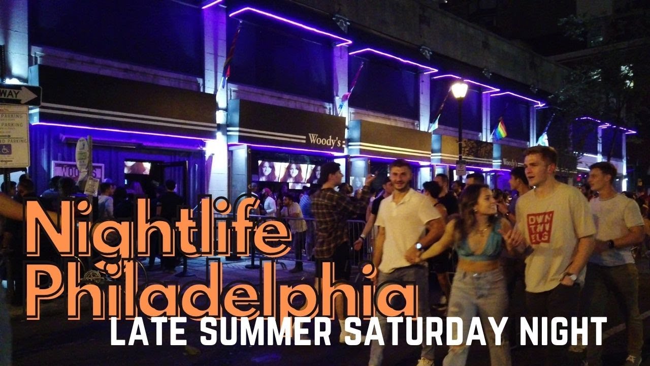 WILD Late summer Saturday nightlife in Gayborhood/Washington Square West (10/10/21)
