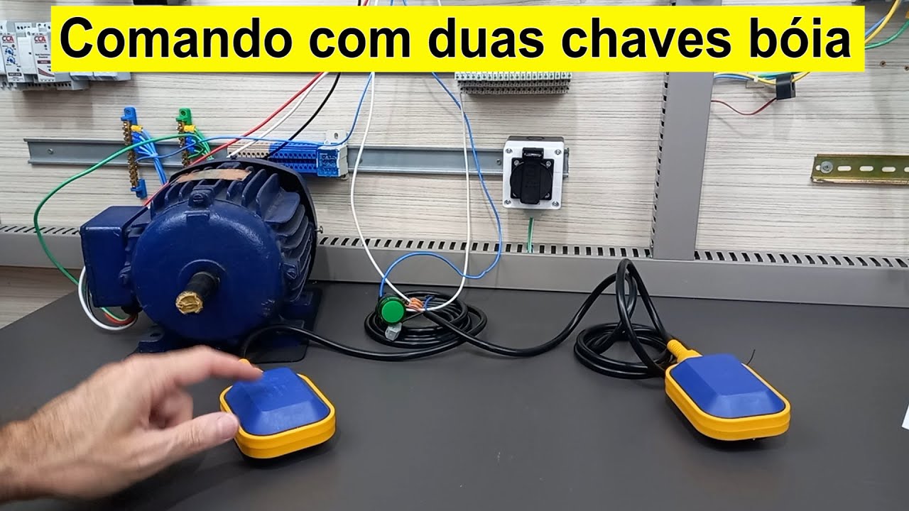 COMANDO com duas chaves bóia