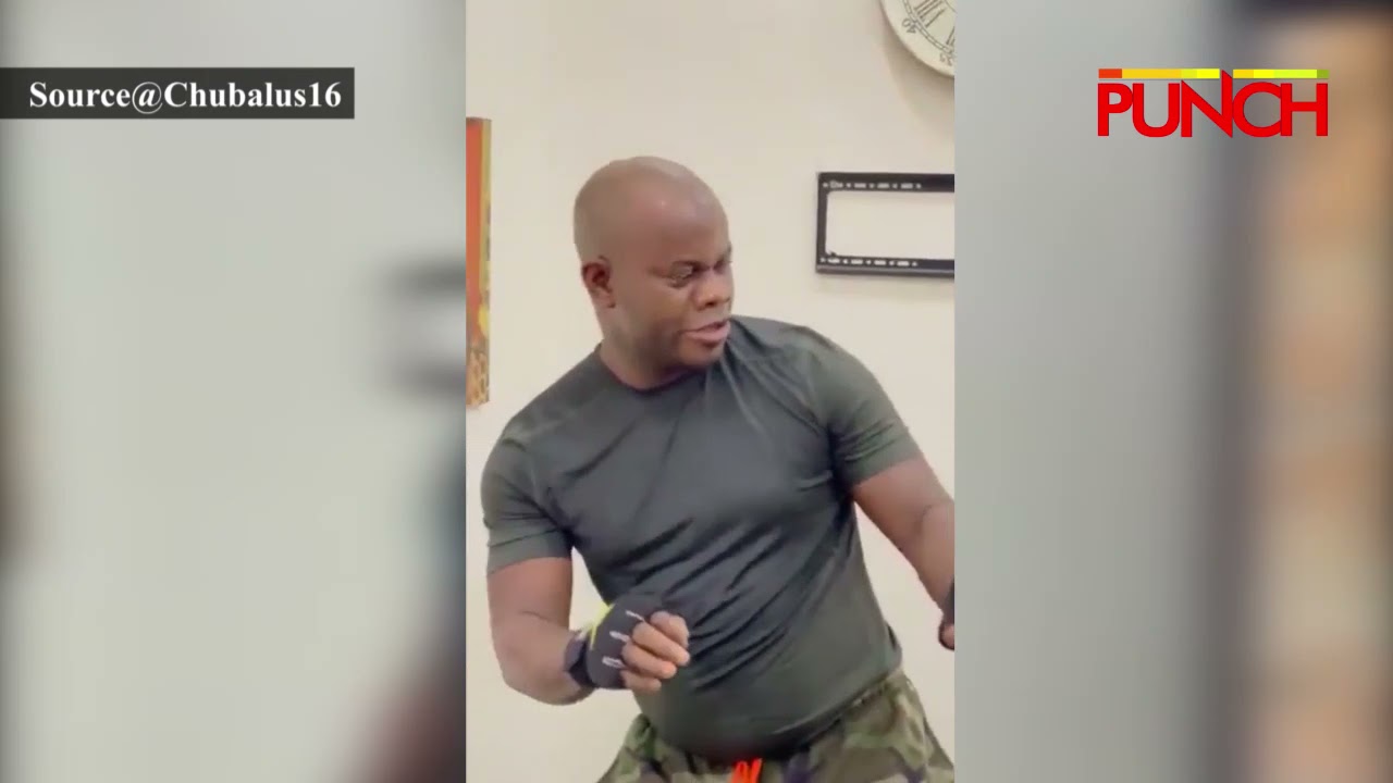 Kogi Gov Bello Shows Off Dancing Skills In Workout | Punch