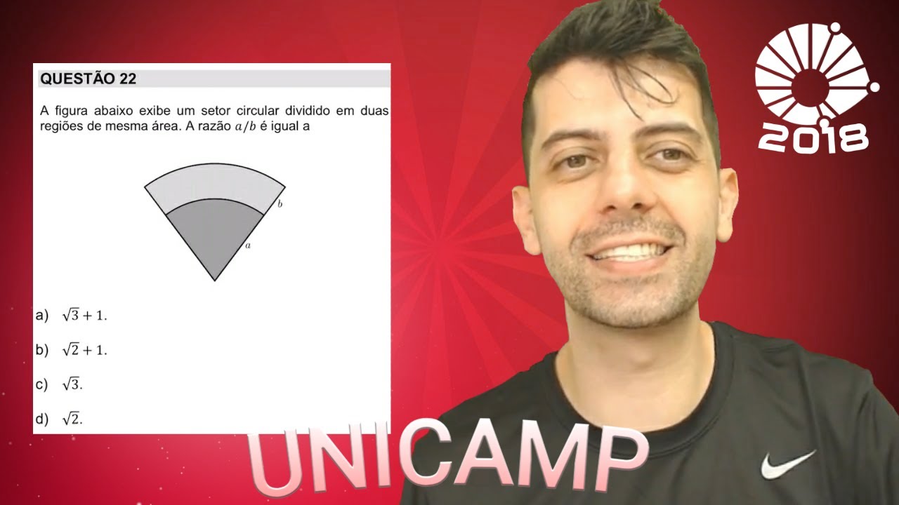 UNICAMP 2018  Q22 Mat