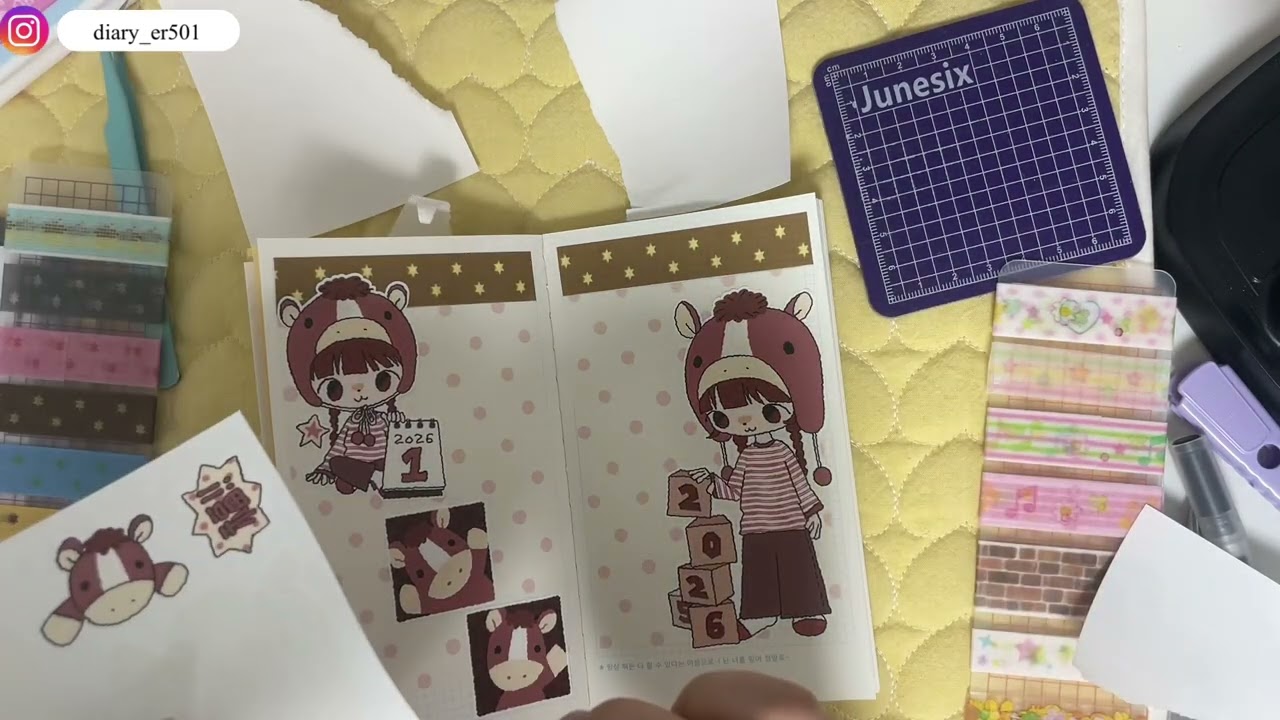 새해 다꾸 영상