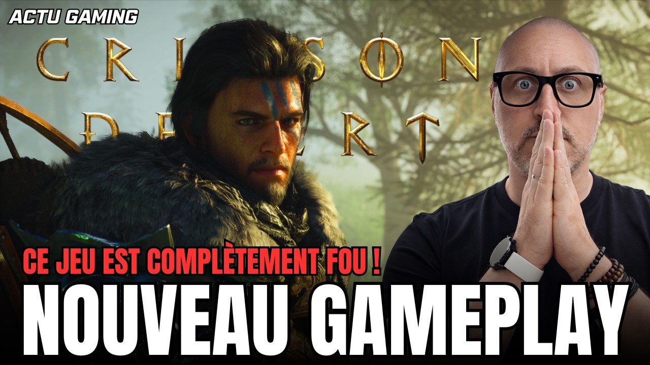 NOUVEAU GAMEPLAY CRIMSON DESERT: Ce jeu est complètement fou !!!