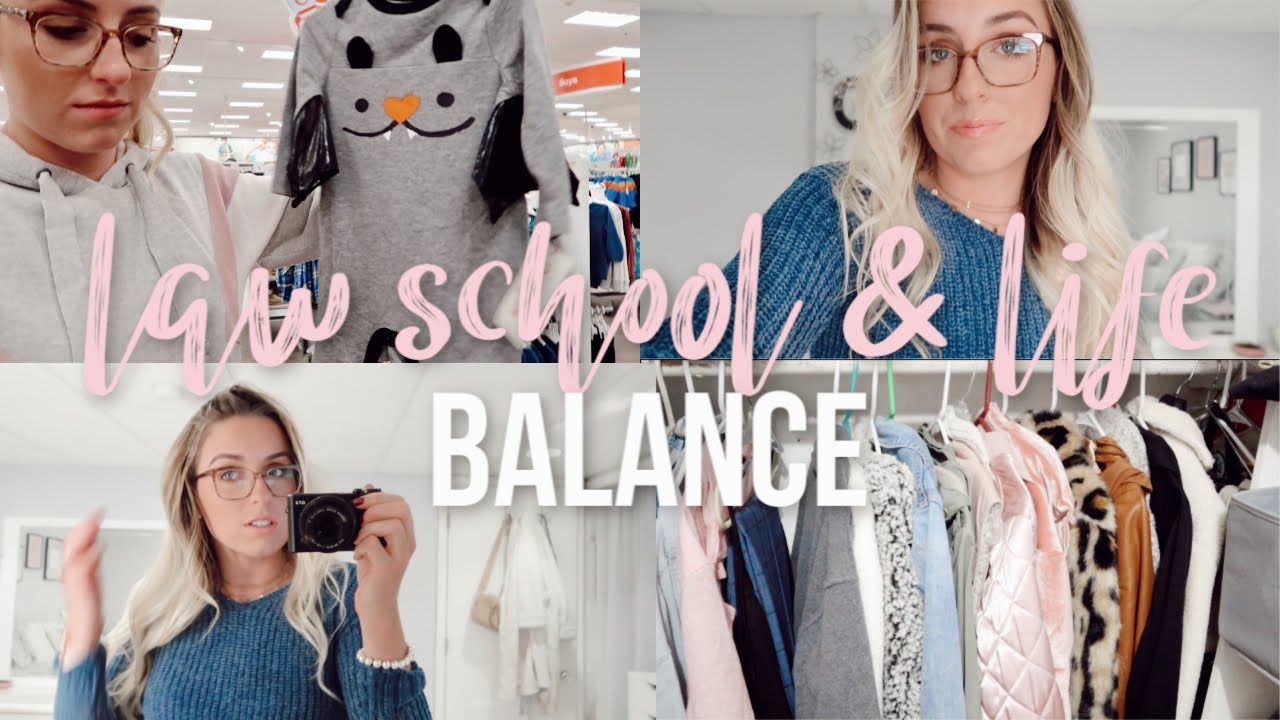 LAW SCHOOL DAYS IN THE LIFE | WORK LIFE BALANCE