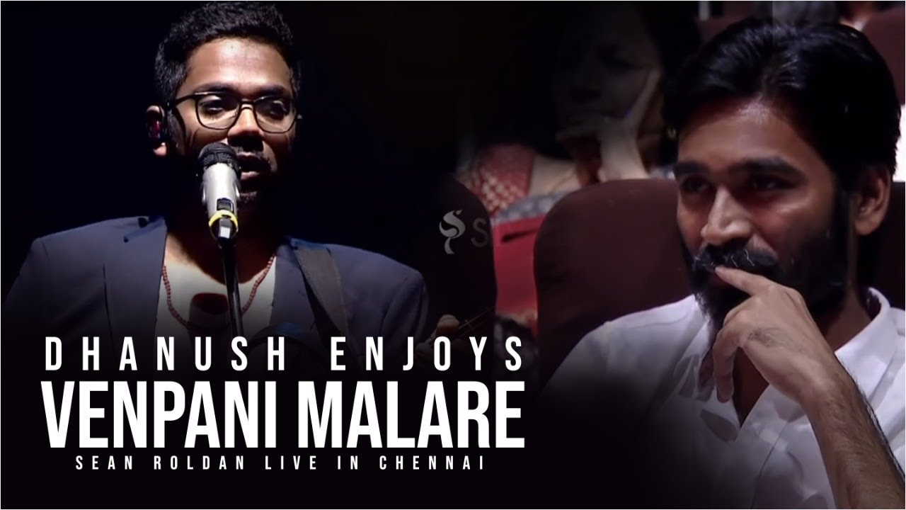 Dhanush enjoys Venpani Malare & Paarthaen Live by RR | Sean Roldan Live in Chennai | Silver Tree
