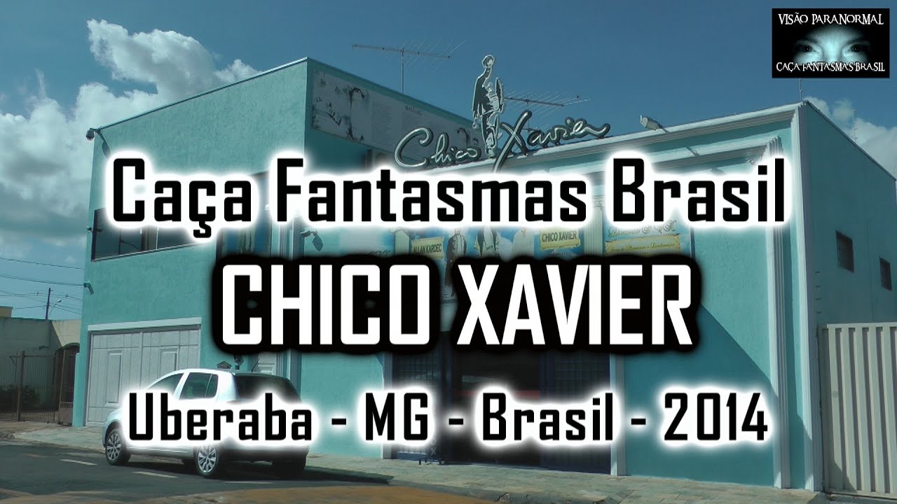 Ca&ccedil;a Fantasmas Brasil visita a Casa de Chico Xavier Uberaba