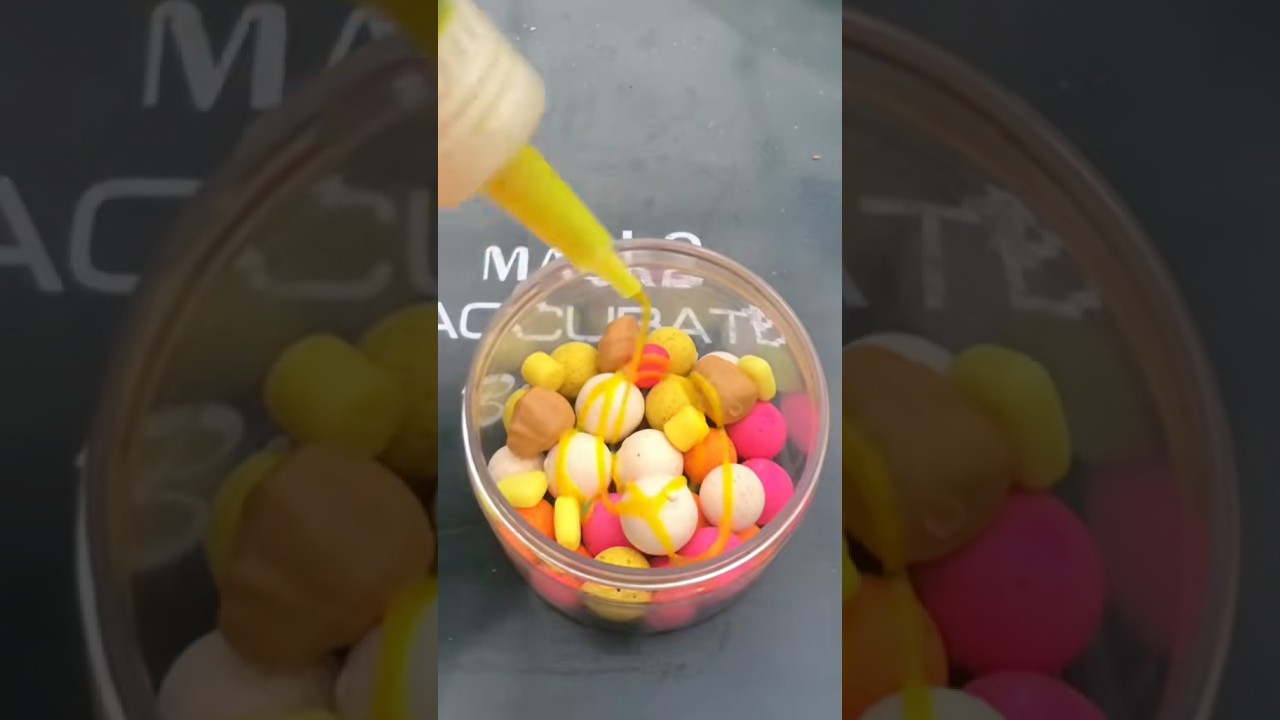 Popup corn tiger nuts and squizzz for Carpefishing !!😍 #carpfishing #fishing #carpiste #carp #popup