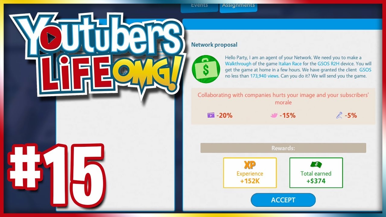 How to Complete Tasks/Assignments! | Let's Play: Youtuber's Life OMG | Ep 15