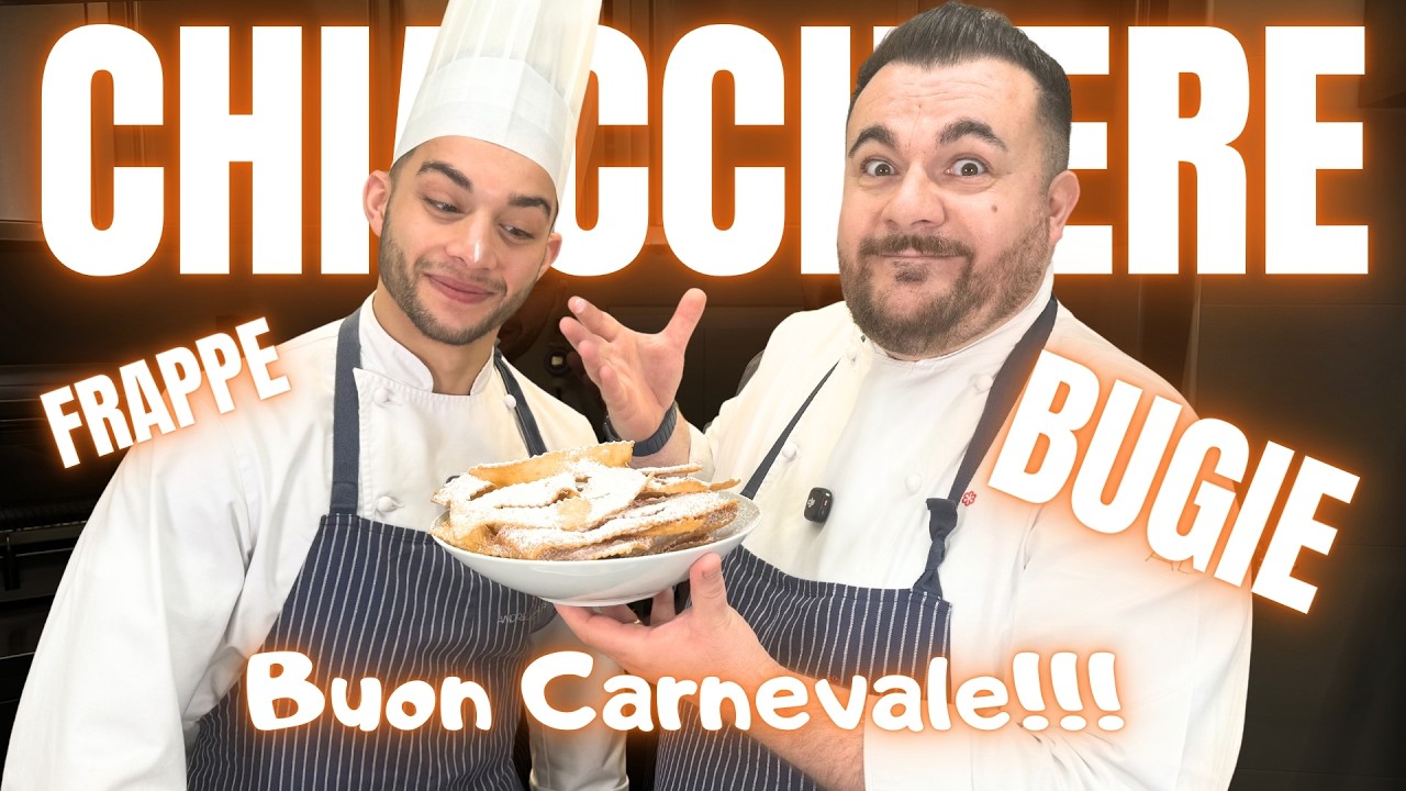 CHIACCHIERE DI CARNEVALE SUPER FACILI!!!