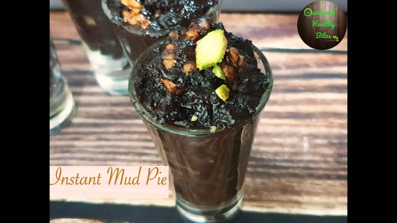Instant Chocolate Mud Pie - 5 minutes easy and delicious Dessert Recipe